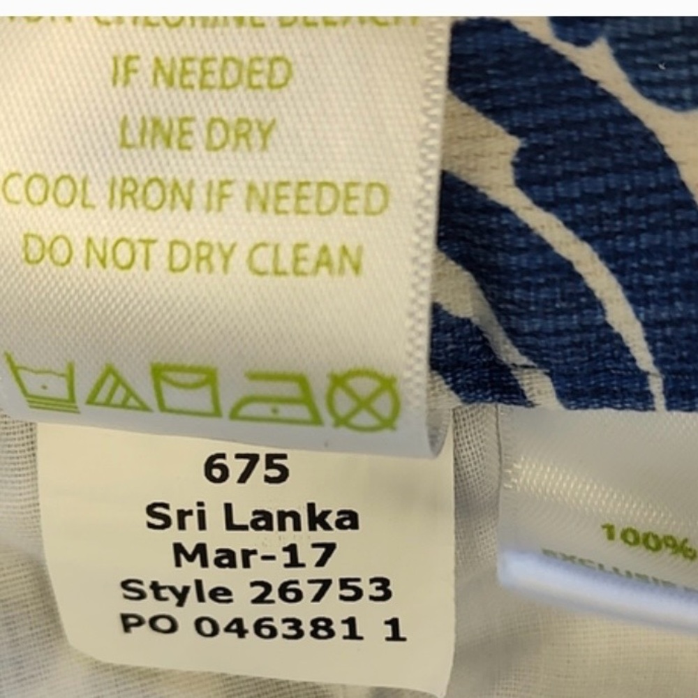 Lilly Pulitzer 4” Adie Shorts in Indigo Home Slice Print. Women's Size  00 - Picture 4 of 6